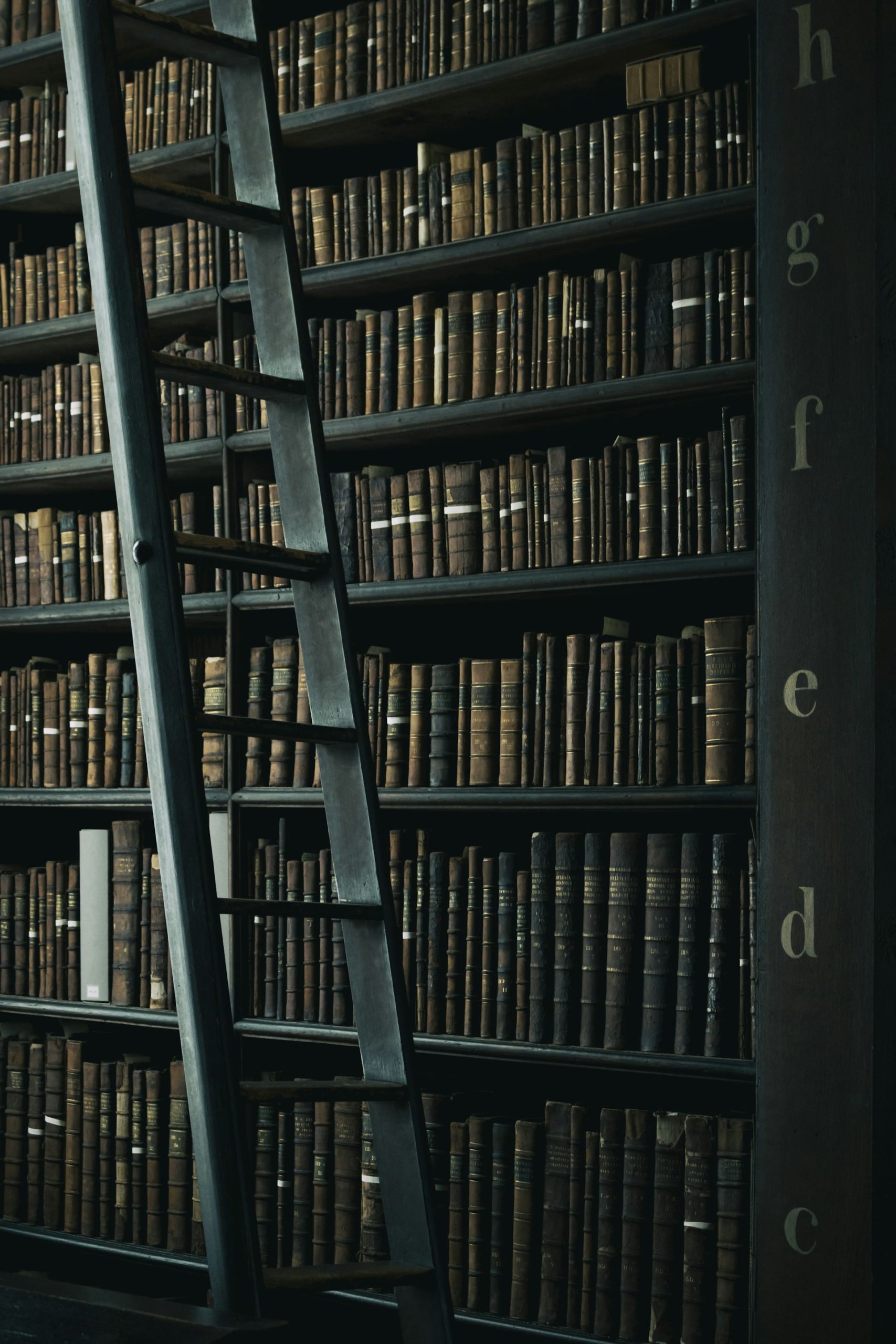 Rayonnages de bibliothèque, métaphore du RAG